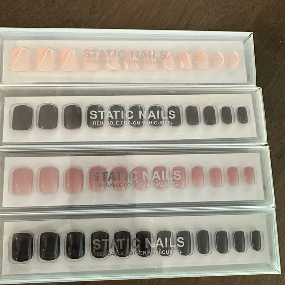 Static Nails Reusable Press-On Nails Set - Picture 1 of 6